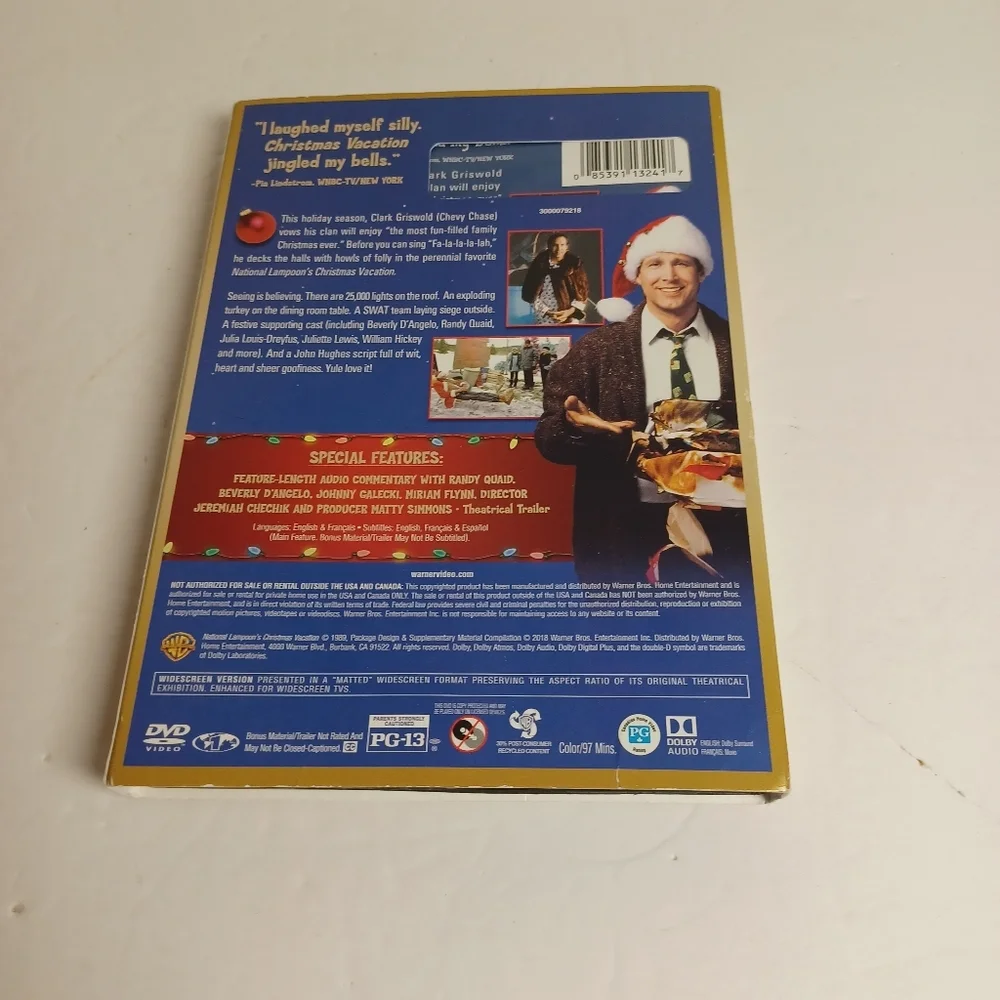 National Lampoon's Christmas‎ Vacation (Special Edition) - DVD Pop Up Snow Globe
